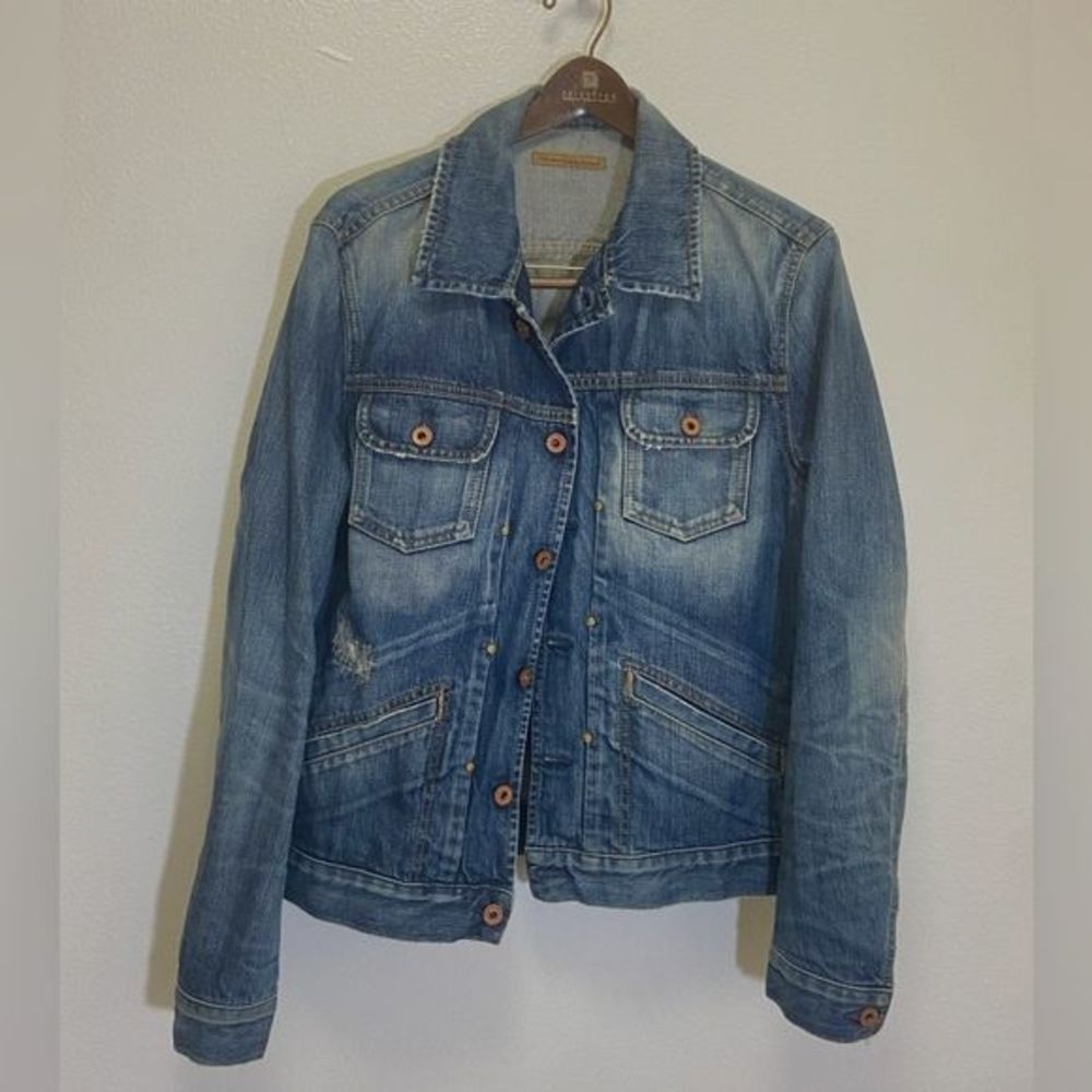 AG Adriano Goldschmied - Oversized Denim Jean BoyfrienTrucker Jacket - Sample